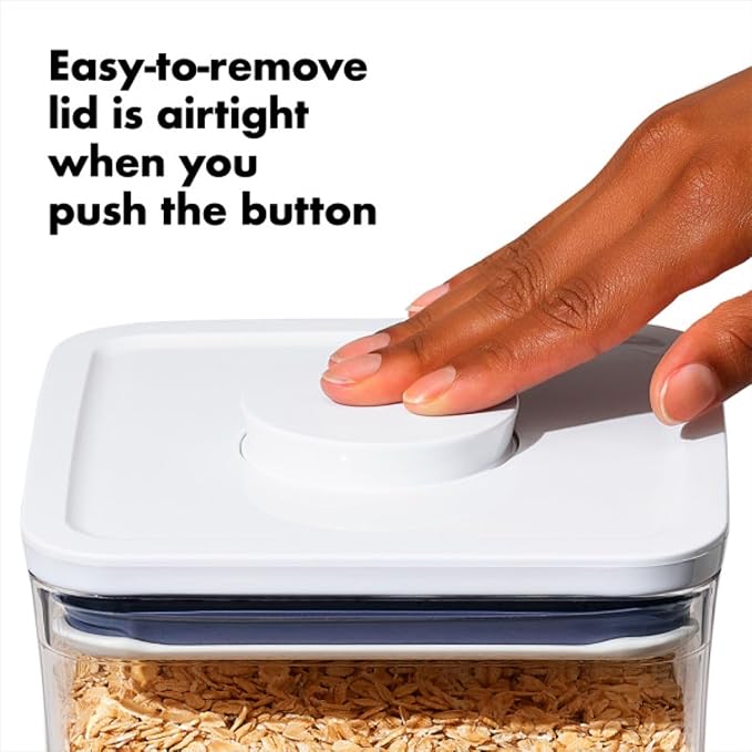 OXO Good Grips POP Container - 4.4 Qt/4.2 L,Airtight Food Storage Containers,(Pack of 4) - Image 5