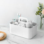 Tiawudi Multipurpose Caddy Organizer, Plastic Caddy with Handle, Stackable Desk Organizer for Stationery, Marker and Pencil, Office Supplies Organizer, Dorm Caddy - Image 7