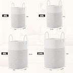 Artfeel Laundry Basket,Woven Cotton Rope Laundry Hamper,40L Versatile Storage for Dirty Clothes,Baby Toys,and Blankets in Bathroom, Nursery,and Living Room - Image 3