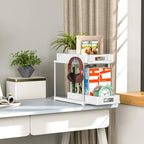 2 Pack Under Sink Organizer with Double Pull-Out Drawer, White - Image 7