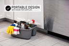 Mighty Tuff Rough and Rugged All-Purpose Cleaning Caddy, Grey/Black 2 Count (CD0170) - Image 5
