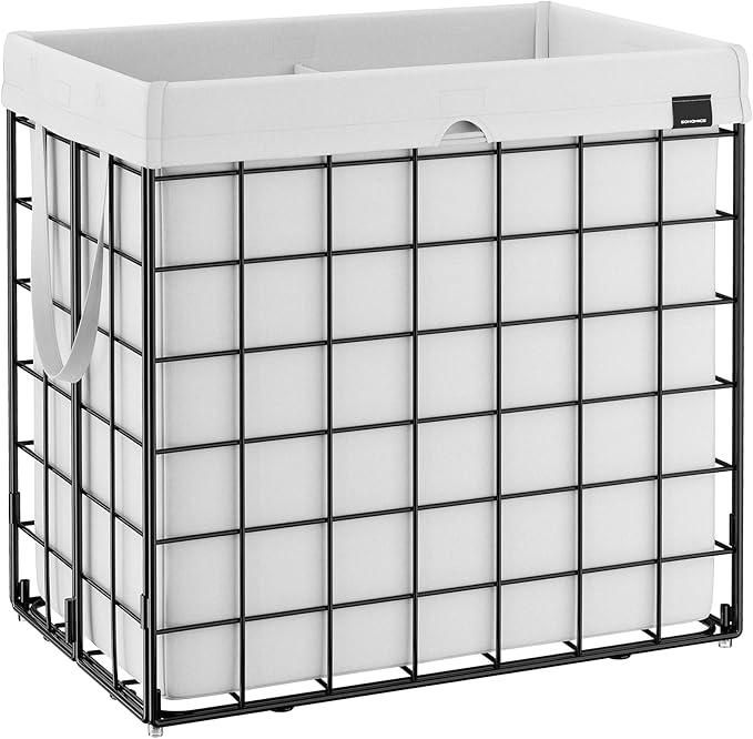 SONGMICS Laundry Hamper, Collapsible, 34.3 Gal. (130L) by Unknown