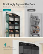 SONGMICS Over-the-Door Organizer, 5 Tier Extra Large of 9 Compartments - Image 5
