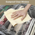 homyfort 32 Pairs Shoe Organizer Under Bed, Underbed Shoe Storage Boxes Bins, Organizador De Zapatos, Extra Large Zapateras Organizer, Grey, Set of 2 - Image 4