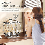 Bathroom Counter Organizer, 2-Tier Perfume Organizer for Dresser - Image 2