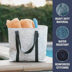 CleverMade Storage Tote, Ocean 2PK - Image 4