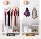 ZEDODIER Tank Top Hanger, Rotating Bra Organizer for Closet, Holds 24 Bras - Image 2