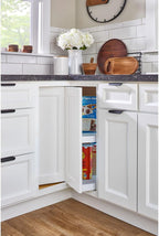 Rev-A-Shelf 2 Tier Pie-Cut Plastic Lazy Susan for Corner Base Cabinets, 24" - Image 9