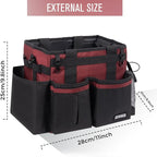 SCAVATA Compact Wearable Cleaning Caddy with Handle & Shoulder Straps - Image 5