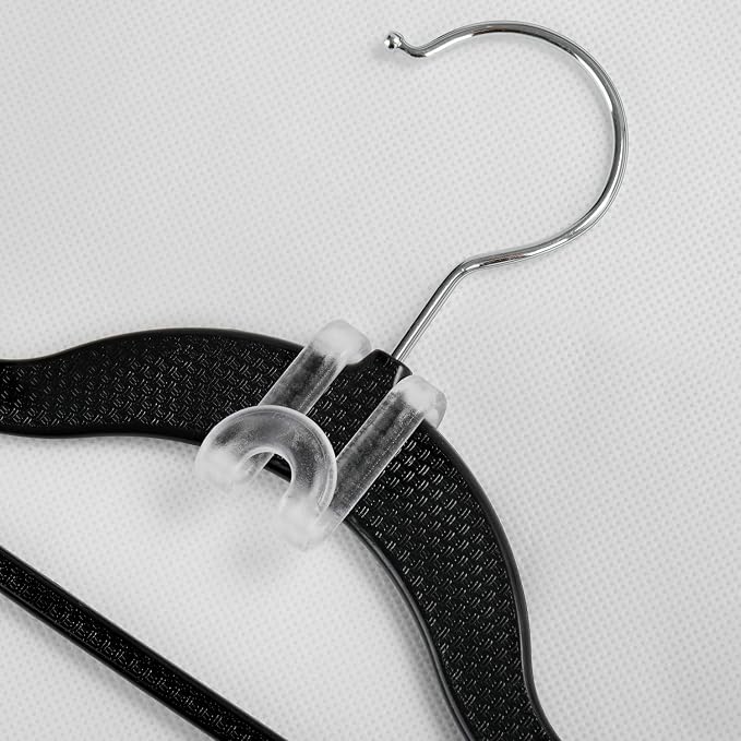 Mlici 60 Pack Space Saving Hanger Hooks, Connector Hooks for Closet, Clear - Image 7