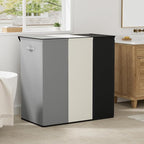 WOWLIVE 180L Laundry Hamper 3 Section, Large Laundry Basket with Lid - Image 3