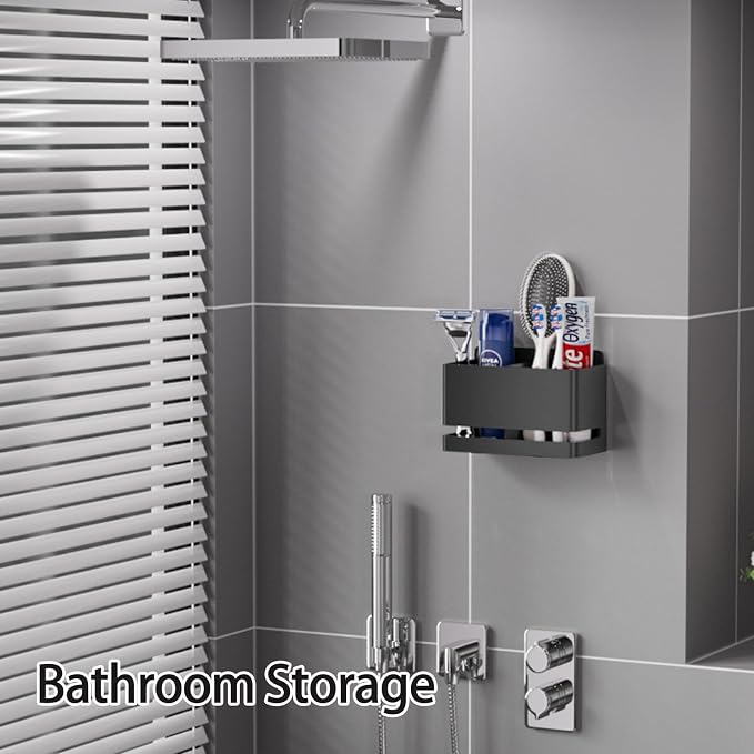 Electric Toothbrush Holder, Wall Toothbrush Holder Bathroom，2 Slot - Image 8