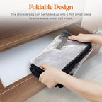 Lifewit 3 Pack Clear Clothes Storage Bags, 35L Blanket Storage with Zipper - Image 8