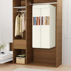 Zilink Garment Storage Bags for Hanging Clothes Suit Garment Bag 40in Beige - Image 2
