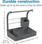 Polder Under Sink Storage Caddy, Kitchen and Bathroom Organization and Storage with Tray, Easy-to-Assemble, 16.75" x 10.5" x 16.5" - Image 2
