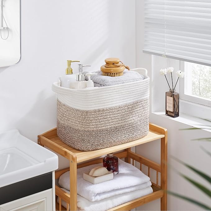 OIASKET Storage Basket for Organizing 3 Pack, Woven Baskets for Storage - Image 8