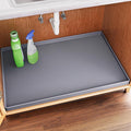 FLATO Waterproof Under Sink Mat, 25" x 22", Dark Gray by Unknown