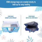 VENO Moving Bags, Wide Open Top, Clear Window, Spring Breeze, 6 Pack - Image 6