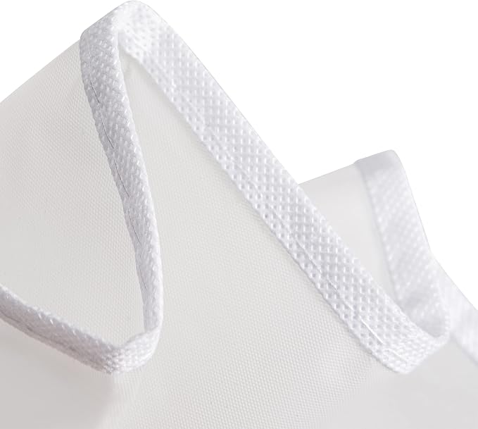 Shoulder Covers Plastic Hanger Covers, Clear, 24"x12"x2", 12 Pack - Image 9