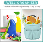 17L Cleaning Caddy for Cleaning Supplies with Handle,Cleaning Supplies Organizer Bucket for Home Garden - Image 5