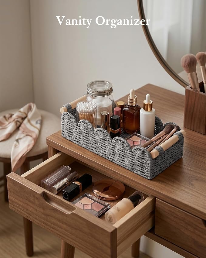 Toilet Paper Storage Basket for Toilet Tank, Bathroom Organizer - Image 7