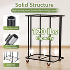 Laundry Hamper with Wheels, 200L Rolling Laundry Basket with Bag & Handles - Image 5