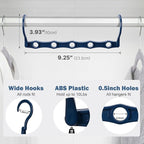 HOUSE DAY Closet Organizers - Modular Closet Organizer Systems 10 Pack - Image 7