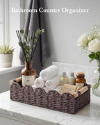 Toilet Paper Storage Basket for Toilet Tank, Bathroom Organizer - Image 5