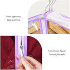 Zilink Garment Bags for Long Dress Wedding Dress Bags for Gowns Long 72 in - Image 3