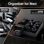 Bathroom Counter Organizer, Cologne Organizer for Men, Desk Storage - Image 6