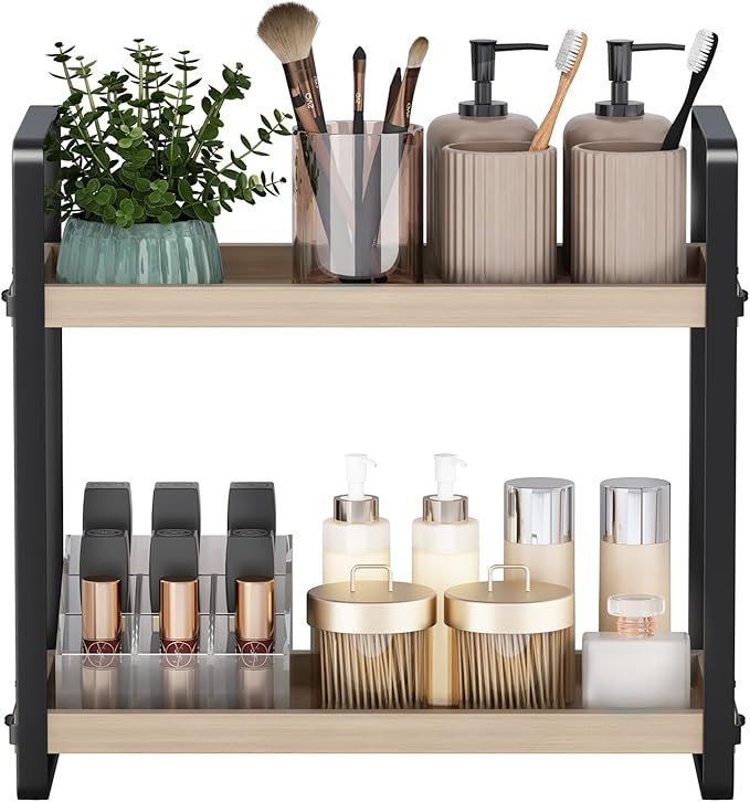 HNRLOY Bathroom Counter Organizer, Bathroom Counter Shelf, Makeup Organizer by Unknown