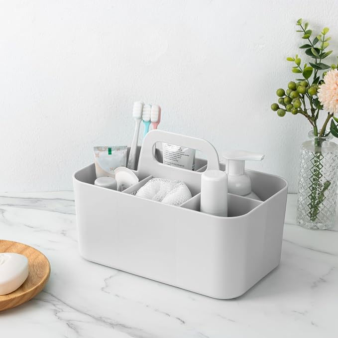 Tiawudi 2 Pack Caddy Organizer with Handle, Portable Plastic Caddy, Storage Organization for Cleaning, Bath, Makeup, Art, Craft, Stationery, Classroom and Office, Tote Organizer - Image 6