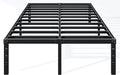 Hafenpo 18 Inch King Bed Frame, Under Bed Storage, Black by Hafenpo
