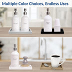 Spacewiser Countertop & Vanity Silicone Tray – 2 PC Small 7.7" Soap Tray - Image 8