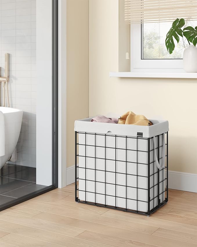 SONGMICS Laundry Hamper, Collapsible, 29 Gal. (110L) - Image 3