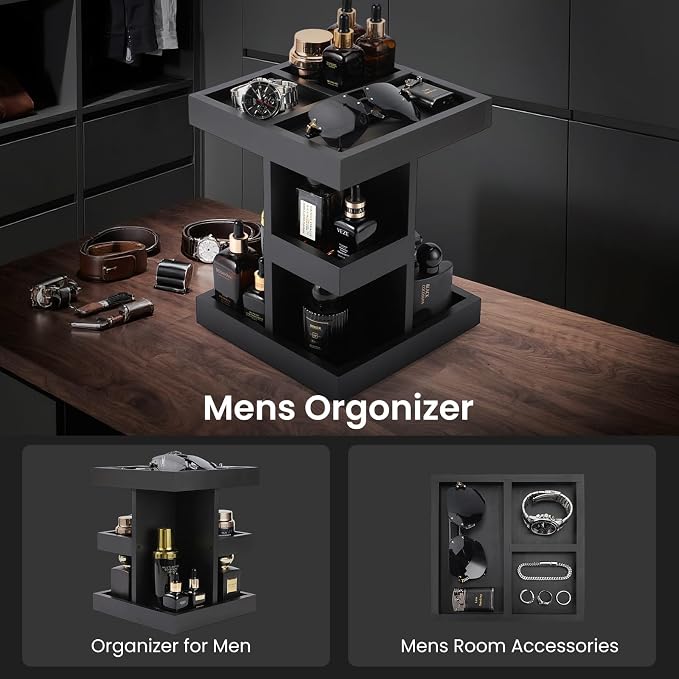 EXIN DECHEN Cologne Organizer for Men,Cologne Stand,Birthday Gifts for Men - Image 5