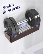 Kitsure Shower Caddy Adhesive, Stylish Shower Organizer, Large, Brown - Image 4