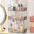 Aveniee Bathroom Counter Organizer, 3 Tier Perfume Skin Care Countertop Storage Shelf, Vanity Makeup Tray for Cosmetic Skincare Lotion,Grey by Aveniee