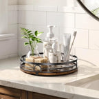 2 Pack 10" 12" Lazy Susan Turntable Organizer for Table Top - Image 3