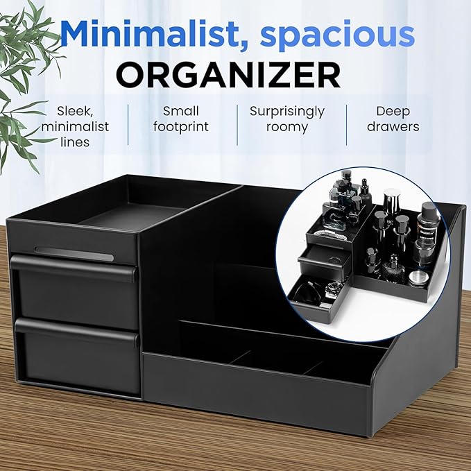 EXIN DECHEN Cologne Organizer for Men, Cologne Stand, Room Decor for Men - Image 3