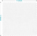Orighty Microfiber Cleaning Cloth, 400 Pack Highly Absorbent Cleaning Rags, Household Cleaning Supplies, Reusable Microfiber Towels Lint Free Cloths for House, Kitchen, Car Care, 12x11 inch, White - Image 4