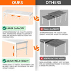 2 Pack Expandable adjustable stackable kitchen cabinet organizer,spice rack - Image 4