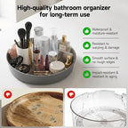 2PCS 9.8" Black Metal Lazy Susan Turntable Organizer - Image 4
