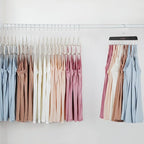 TOPIA HANGER 2 Pack Bra Hanger for Closet, Premium Wooden Tank Top Hangers - Image 2