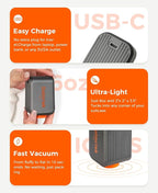 9-Pack Vacuum Seal Bags for Clothing Travel with Cordless Pump - Image 5