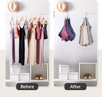 ZEDODIER Tank Top Hanger, Rotating Bra Organizer for Closet, Holds 24 Bras - Image 2