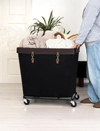 StorageWorks 320L Laundry Basket with Wheels, Rolling Hampers for Clothing - Image 5
