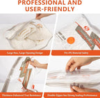 18 Pcs Vacuum Bags for Travel with Rechargeable Air Pump,Space Saver Bags - Image 6