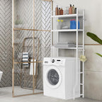 Over Toilet Bathroom Organizer with Toilet Paper Holder - Image 6