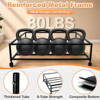 100L Extra Large Under Bed Storage with Wheels, 9.5" Extra Tall Storage Box - Image 4